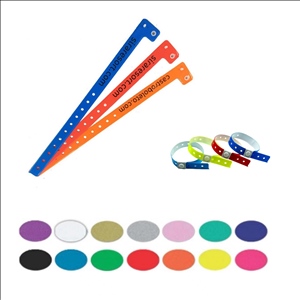 Disposable PVC Wristband Identification Bracelet